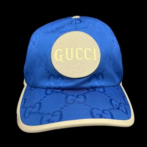 Gucci Blue 'Off The Grid' Baseball Cap / Hat - NIB all inclusive